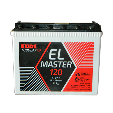 Exide EL MASTER Tubular Battery Exide EL MASTER Tubular Battery