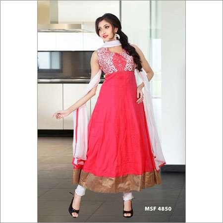 Designer Cotton Anarkali Suits Designer Cotton Anarkali Suits