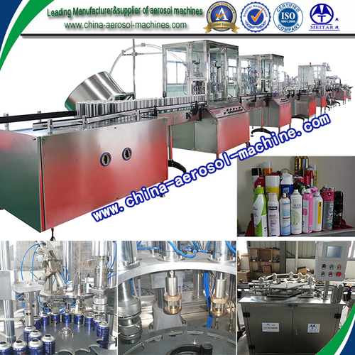 Automatic Aerosol Filling Machine Automatic Aerosol Filling Machine