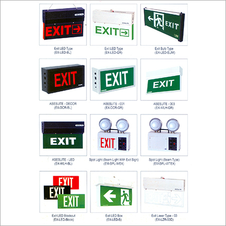 Emergency Exit Lights Emergency Exit Lights