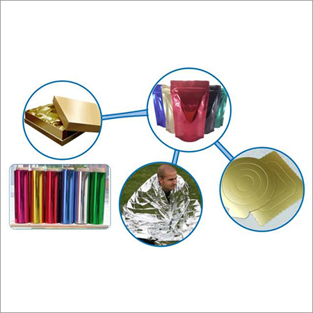 Color Coated Metalized PET Film Color Coated Metalized PET Film
