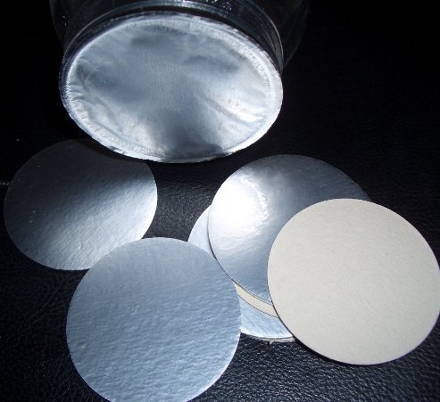 Plastic Bottle Aluminium Foil Lids Plastic Bottle Aluminium Foil Lids