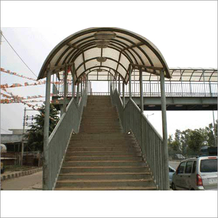 Foot Over Bridge Polycarbonate Sheet Foot Over Bridge Polycarbonate Sheet