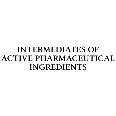 Pharmaceutical Intermediates Pharmaceutical Intermediates