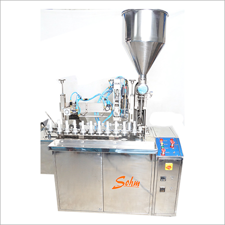 Single Head PLC Based Tube Filling Machine Single Head PLC Based Tube Filling Machine