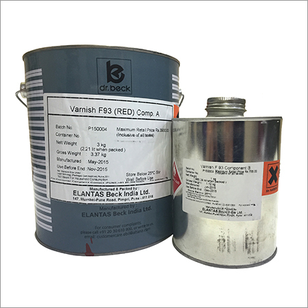 Varnish F93 (Red) Comp A Varnish F93 (Red) Comp A