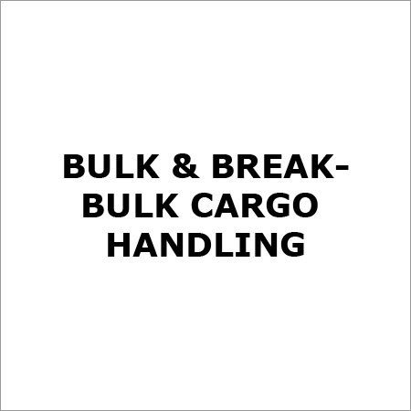 Bulk Cargo Handling Services Bulk Cargo Handling Services