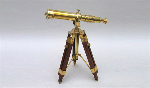 Vintage Brass Telescope Vintage Brass Telescope