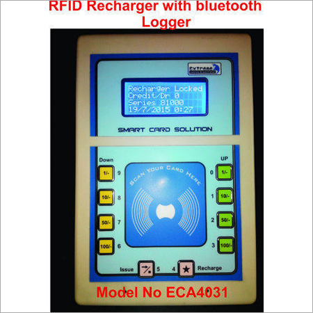 RFID Recharger Cum Logger Bluetooth Enabled RFID Recharger Cum Logger Bluetooth Enabled