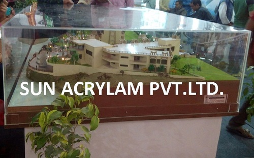 Acrylic Box Display For Building Model Sheet Acrylic Box Display For Building Model Sheet