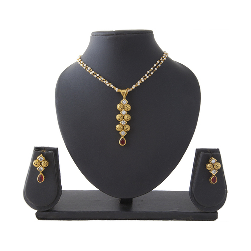 Antique Fashion Designer Polki Pendant Antique Fashion Designer Polki Pendant