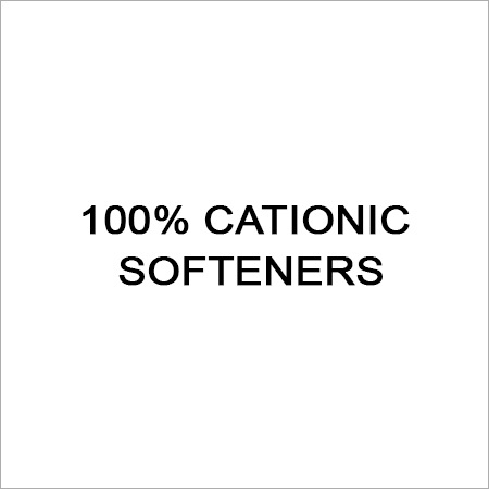 100% Cationic Softeners 100% Cationic Softeners