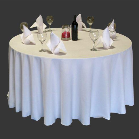 Spun Polyester Circular Tablecloth Spun Polyester Circular Tablecloth