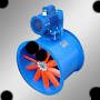 V Belt Type Tube Axial Fan V Belt Type Tube Axial Fan