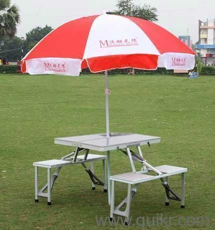 4 Seats Portable Folding Aluminium Picnic Table 4 Seats Portable Folding Aluminium Picnic Table