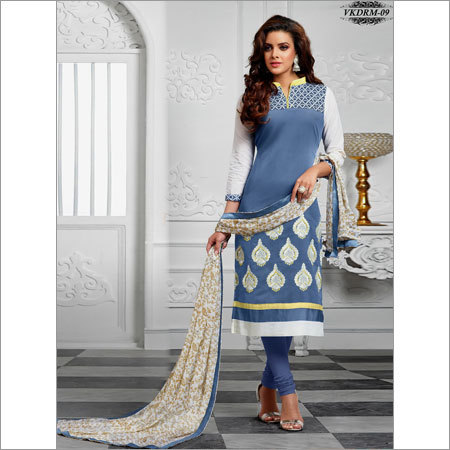 SkyBlue Designer Salwar Suit SkyBlue Designer Salwar Suit