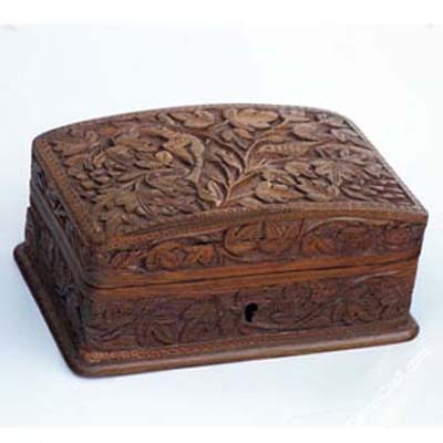 Antique stylish wooden boxes Antique stylish wooden boxes