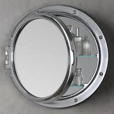 Stylish sliver shaded brass porthole mirror Stylish sliver shaded brass porthole mirror