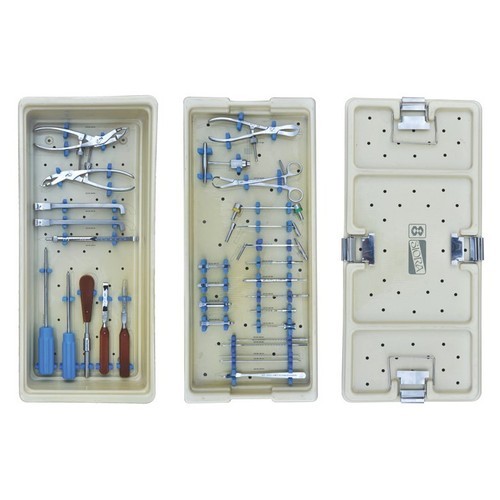 Small Fragment Instruments Set for Locking Screws With Graphic Box Small Fragment Instruments Set for Locking Screws With Graphic Box