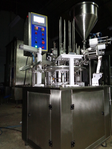 Automatic Rotary Cup Filling Sealing Machine Automatic Rotary Cup Filling Sealing Machine