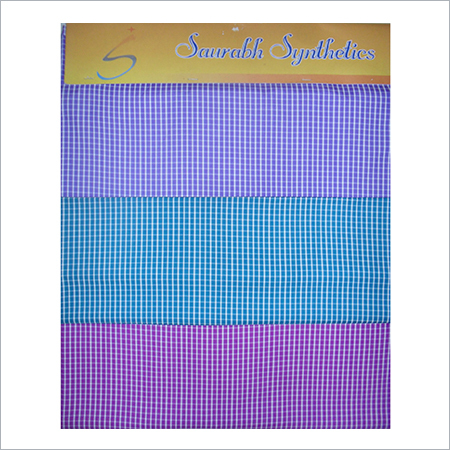 Cotton Check Shirting Fabric Cotton Check Shirting Fabric