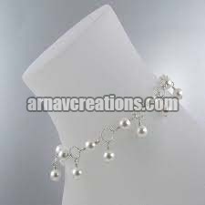 Pearl Bead Anklets Pearl Bead Anklets