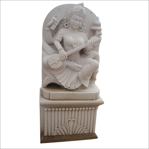 Stone Saraswati Statue Stone Saraswati Statue