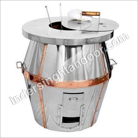 Copper Round Drum Tandoor Copper Round Drum Tandoor