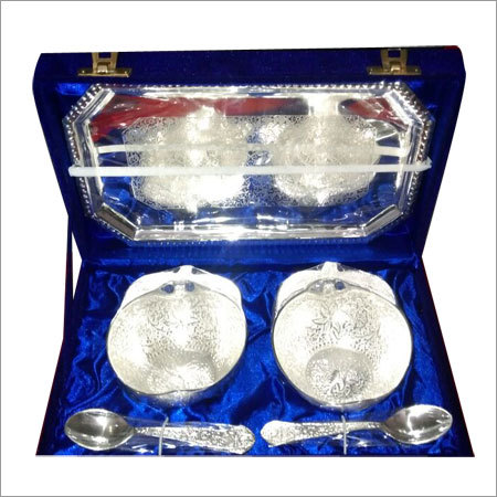 Silver Plated Bowl Set Silver Plated Bowl Set