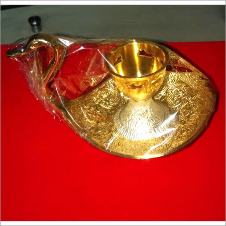 Gold Plated Diya Gold Plated Diya