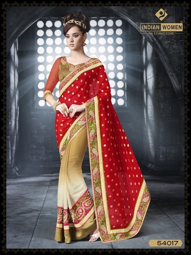 Chiffon Embroidery Sarees Chiffon Embroidery Sarees