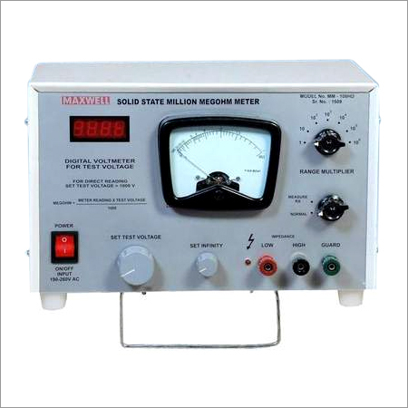 Million Megohm Meter Million Megohm Meter