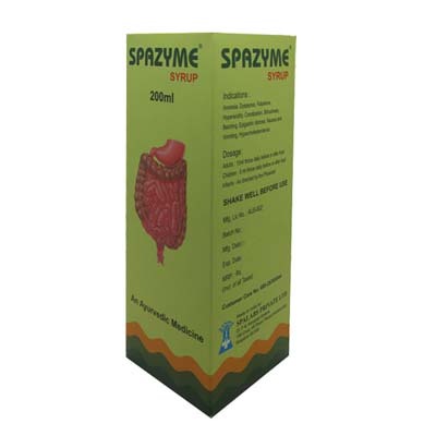 Spazyme Syrup- 200 ml Spazyme Syrup- 200 ml