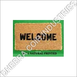 Natural Printed Coir Mats Natural Printed Coir Mats
