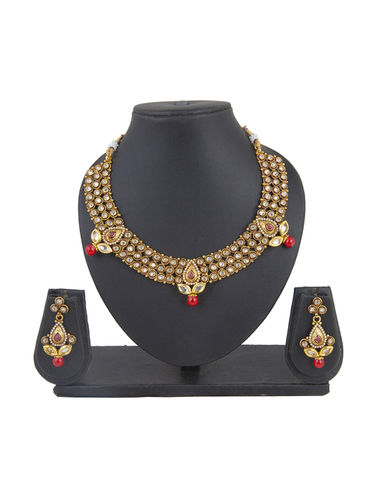 Antique Traditional Designer Polki Necklaces Antique Traditional Designer Polki Necklaces