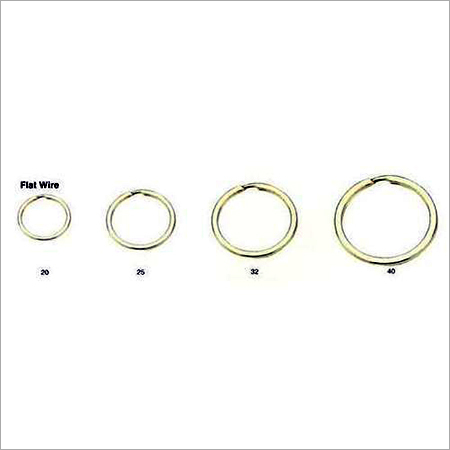 Flat Wire Key Rings Flat Wire Key Rings
