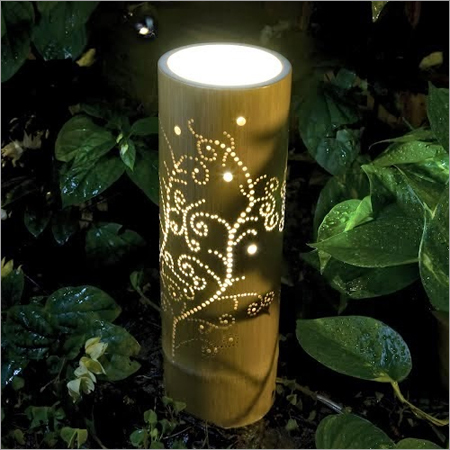 Bamboo Candle Stand Bamboo Candle Stand