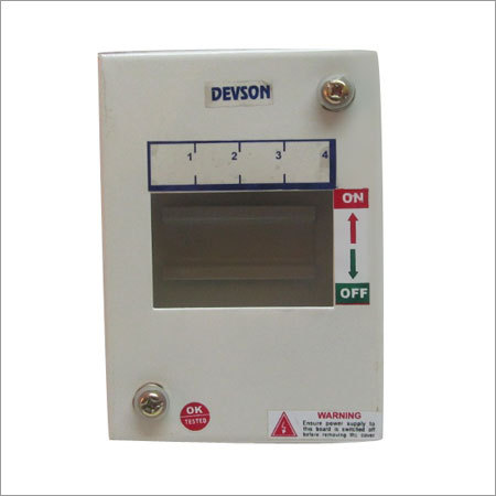 Four Pole Metal MCB Enclosure Four Pole Metal MCB Enclosure
