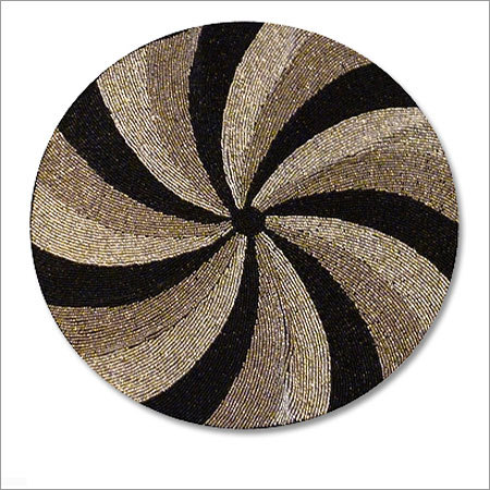 Round Beaded Placemats Round Beaded Placemats
