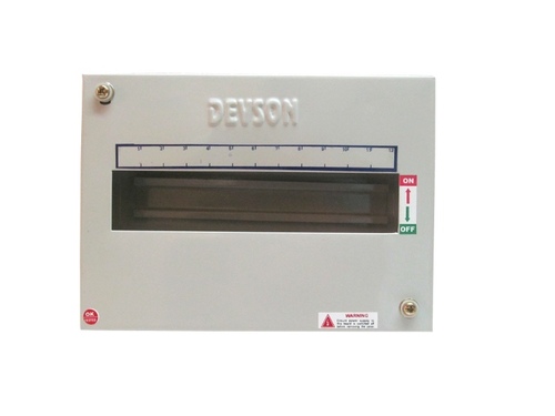 12 Way SPN Single Door MCB Board 12 Way SPN Single Door MCB Board