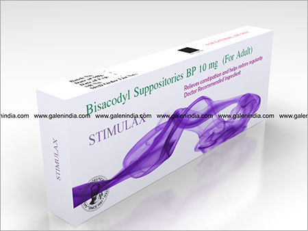 Bisacodyl Suppository BP 10mg Bisacodyl Suppository BP 10mg