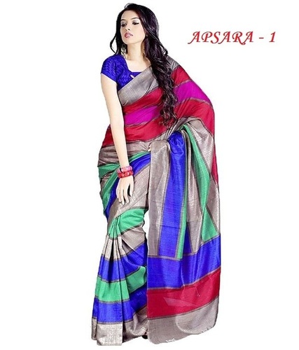 Bhagalpuri Silk Printed Saree Bhagalpuri Silk Printed Saree