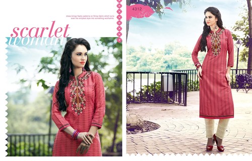 Pure Cotton Kurtis-4312 Pure Cotton Kurtis-4312
