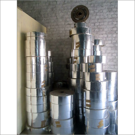 Silver Laminated Paper Roll Silver Laminated Paper Roll