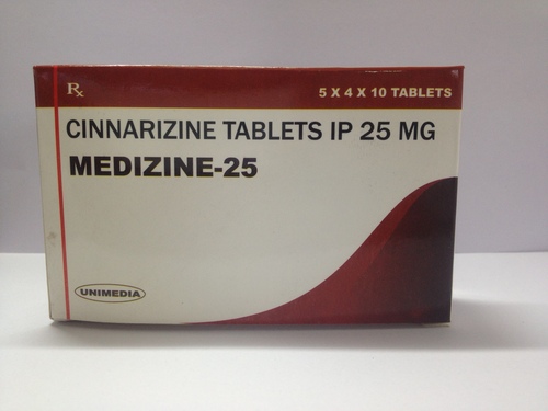 Cinnarizine 25 mg Tablet Cinnarizine 25 mg Tablet
