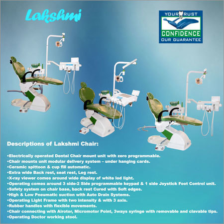 Lakshmi Manual dental chair Lakshmi Manual dental chair