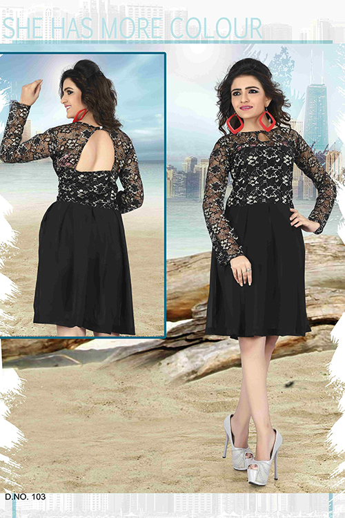 Latest Modern Black Dress Latest Modern Black Dress
