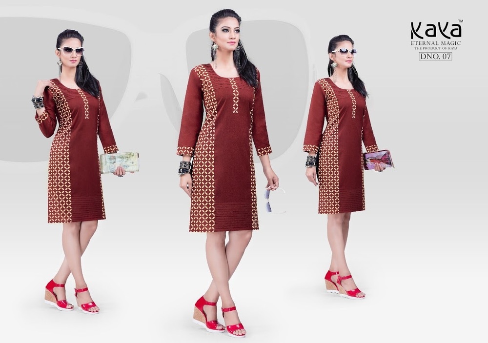 Kaya Kalash India Cotton Designer Kurtis Wholesale Kaya Kalash India Cotton Designer Kurtis Wholesale