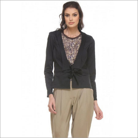 Blake-Black Relaxed Shrug Blake-Black Relaxed Shrug