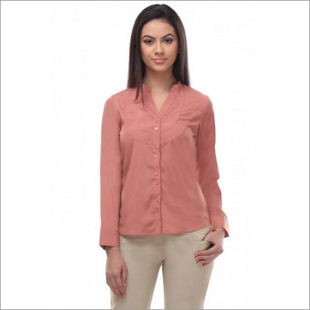 KooKoo - Blush Full Sleeves Relaxed Fit Shirt KooKoo - Blush Full Sleeves Relaxed Fit Shirt